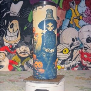 Witchy Skeleton Tumbler